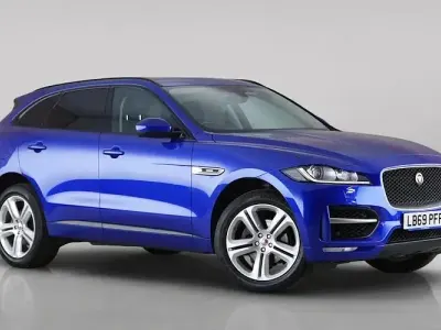 Used Jaguar F-Pace R-Sport 250 HP (183 kW) 2019 Blue SUV