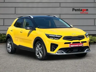 Used Kia Stonic GT-Line S 117 HP (86 kW) 2023 Yellow SUV