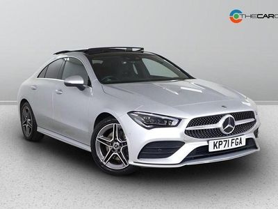 Used Mercedes CLA220 AMG line 2021 Silver Sedan