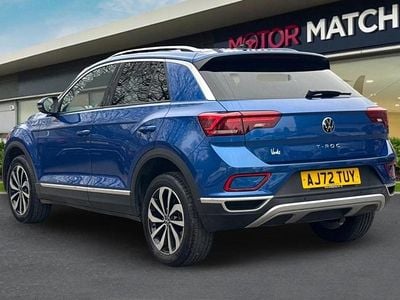 Used VW T-Roc Style 150 HP (110 kW) 2023 Blue SUV
