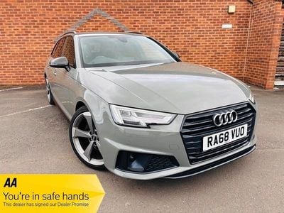 Used Audi A4 Black Edition 150 HP (110 kW) 2019 Grey Estate