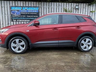 Used Vauxhall Grandland X S 120 HP (88 kW) 2018 Red SUV
