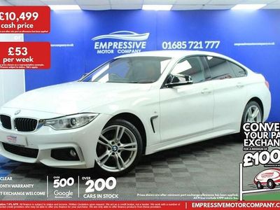 Used BMW 420 M Sport 190 HP (139 kW) 2016 White Coupe