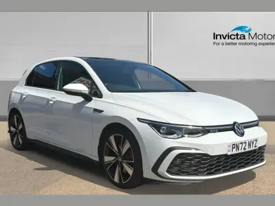 Used VW Golf VIII GTD 200 HP (147 kW) 2022 White Hatchback