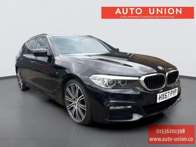 Used BMW 530 M Sport 265 HP (194 kW) 2017 Black Estate