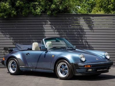 Blue Used 1989 Porsche 911 Turbo Cabriolet Cabriolet | £149,995