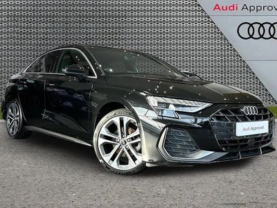 Used Audi A3 S-Line 147 HP (108 kW) 2024 Black Sedan