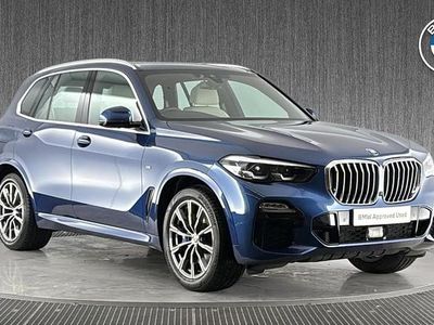 Used BMW X5 M Sport 340 HP (250 kW) 2020 Blue SUV