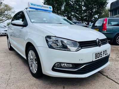 Begagnad VW Polo SE 2015 Vit Halvkombi