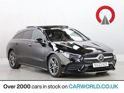 Black Used 2022 Mercedes CLA180 Shooting Brake AMG line Estate | £17,990 (Fair price)