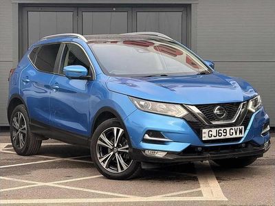 Used Nissan Qashqai N-Connecta 140 HP (102 kW) 2019 Vivid blue SUV