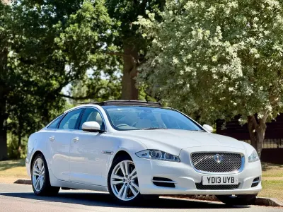 Used Jaguar XJ Premium Luxury 340 HP (250 kW) 2013 White Sedan