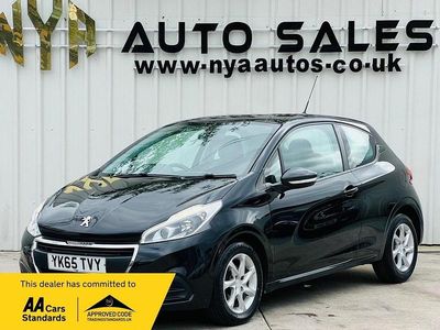 Black Used 2015 Peugeot 208 Active Hatchback | £3,499 (Fair price)