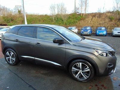 Grey Used 2017 Peugeot 3008 GT-line SUV | £13,495 (A bit pricey)