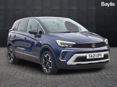 Used Vauxhall Crossland Elite 2021 Blue SUV