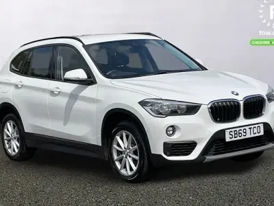 Used BMW X1 Impressive 150 HP (110 kW) 2019 White SUV