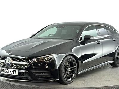 Used Mercedes CLA220 Shooting Brake AMG Line Premium 190 HP (139 kW) 2019 Black Estate