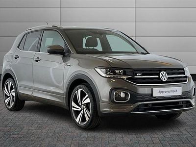 Used VW T-Cross R-line 115 HP (84 kW) 2019 Limestone grey SUV