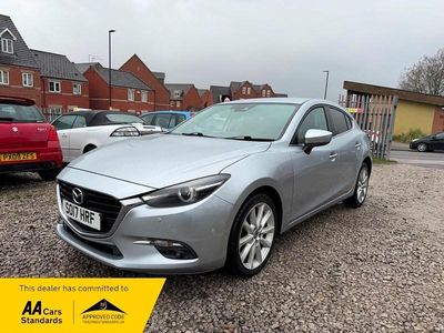 Begagnad Mazda 3 Inclusive 150 HK (110 kW) 2017 Silver Halvkombi