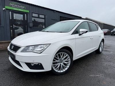 Used Seat Leon SE Dynamic 115 HP (84 kW) 2020 White Hatchback