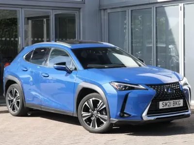 Used Lexus UX 250h 180 HP (132 kW) 2021 Blue SUV