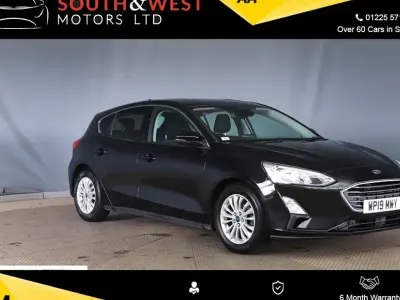 Used Ford Focus Titanium 125 HP (91 kW) 2019 Black Hatchback