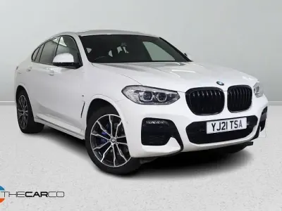 Used BMW X4 M Sport 190 HP (139 kW) 2021 White SUV