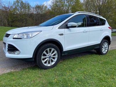 Used Ford Kuga Titanium 150 HP (110 kW) 2015 White SUV