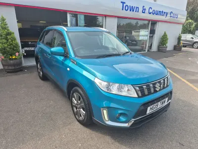 Used Suzuki Vitara SZ-T 112 HP (82 kW) 2019 Blue SUV
