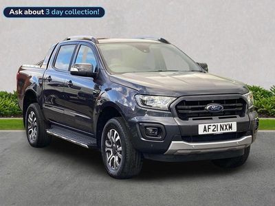 Grey Used 2021 Ford Ranger Wildtrack Pickup | £23,157 (Fair price)
