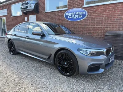 Used BMW 530e M Sport 252 HP (185 kW) 2019 Blue Sedan