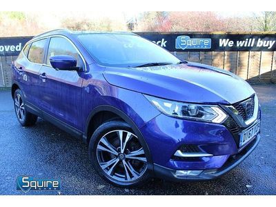 Used Nissan Qashqai N-Connecta 110 HP (80 kW) 2017 Blue SUV