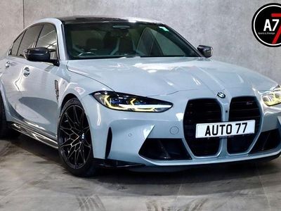 Grey Used 2022 BMW M3 Competition Edition Sedan | £67,490 (Expensive)