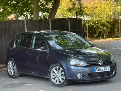 Used VW Golf VI GT 2009 Blue Hatchback