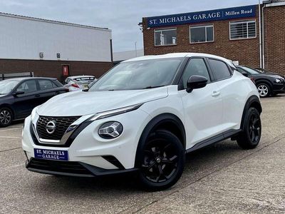 Used Nissan Juke N-Connecta 113 HP (83 kW) 2021 White SUV
