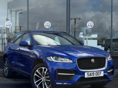 Used Jaguar F-Pace R-Sport 180 HP (132 kW) 2019 Blue SUV