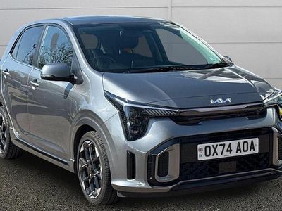 Begagnad Kia Picanto GT-Line S 77 HK (56 kW) 2024 Grå Halvkombi