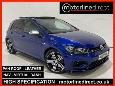 Used VW Golf VII R 310 HP (228 kW) 2017 Blue Hatchback
