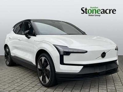White New 2025 Volvo EX30 Performance SUV | £35,671 (Expensive)