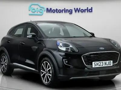 Used Ford Puma Titanium 125 HP (91 kW) 2023 Black SUV