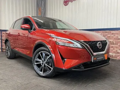 Used Nissan Qashqai 360º 158 HP (116 kW) 2021 Red SUV
