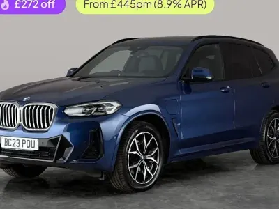 Used BMW X3 M Sport 292 HP (214 kW) 2023 Blue SUV