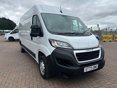 White Used 2023 Peugeot Boxer Premium Van | £17,695 (Fair price)