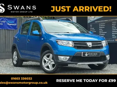 Used Dacia Sandero Ambiance 90 HP (66 kW) 2016 Blue Hatchback