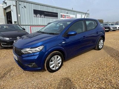 Used Dacia Sandero Comfort 100 HP (73 kW) 2022 Blue Hatchback
