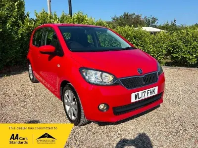 Used Skoda Citigo SE L 2017 Red Hatchback