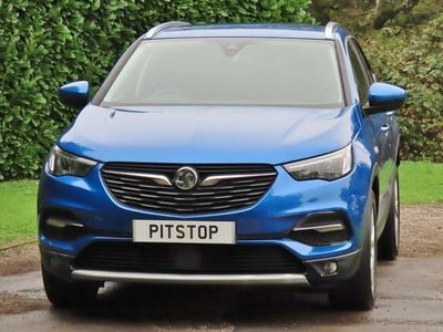 Used Vauxhall Grandland X Elite 130 HP (95 kW) 2018 Blue SUV