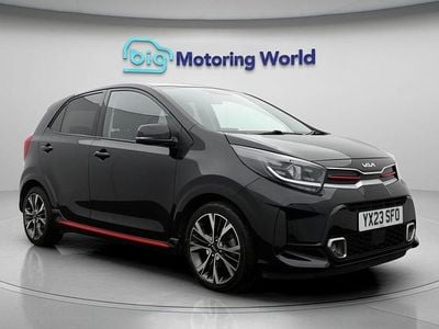 Used Kia Picanto GT-Line 67 HP (49 kW) 2023 Black Hatchback