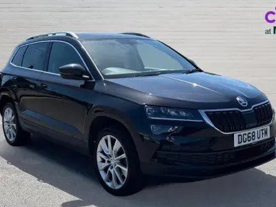 Gebraucht Skoda Karoq SE L 115 PS (84 kW) 2018 Schwarz SUV
