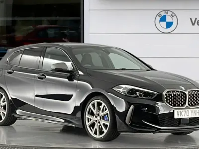 Used BMW M135 M Sport 306 HP (225 kW) 2021 Black Hatchback